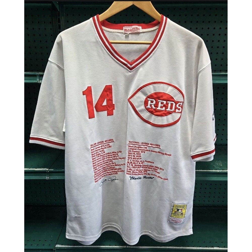 Mitchell & Ness Cincinnati Reds Pete Rose Throwback Jersey XL